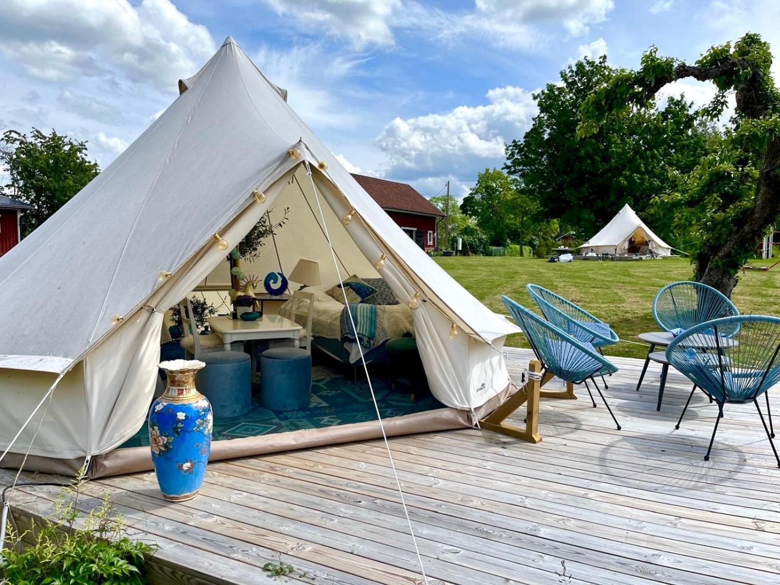 Soerby Glamping Hotel Klockrike ภายนอก รูปภาพ